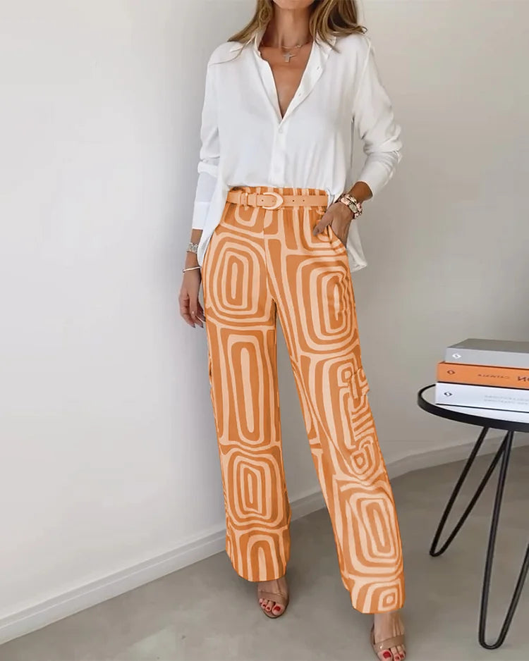 Gabi Pants with Free Blouse