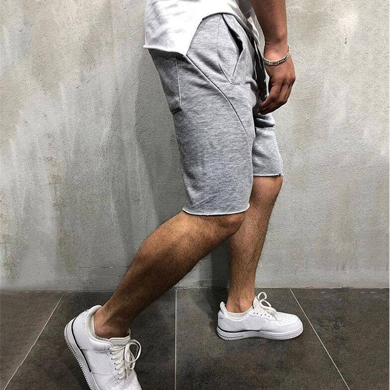 MENS ATHLETIC GYM SHORTS WITH POCKET