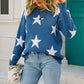 Casual Star Knit Sweater