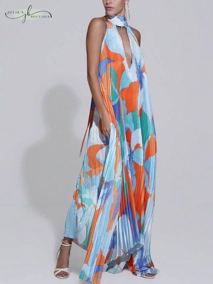 JULIE | MAXI DRESS WITH NECKHOLDER