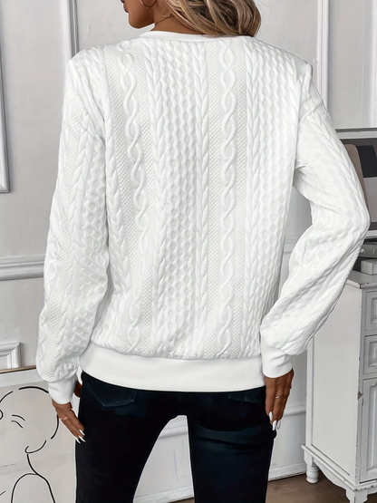 Molivio - Elegant fashionable knitted jumper