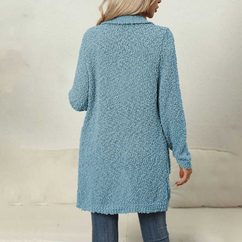 Casual Solid Colour Cardigan