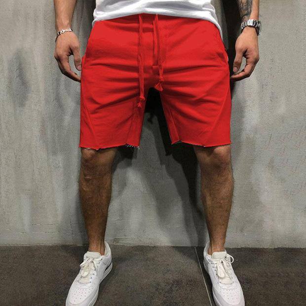 MENS ATHLETIC GYM SHORTS WITH POCKET