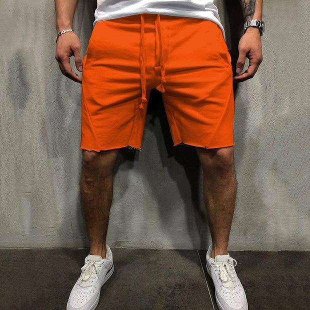 MENS ATHLETIC GYM SHORTS WITH POCKET