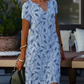 EMILIA - COMFORTABLE PATTERNED DRESS