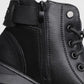 Javon | Black Leather Boots