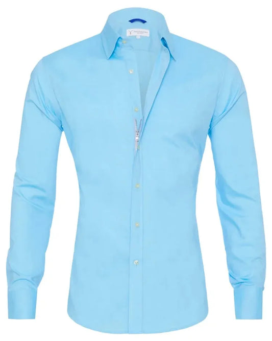 Vince Oxford Shirt with Zipper