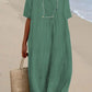 MYKA - BEACH LINEN DRESS