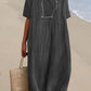 MYKA - BEACH LINEN DRESS