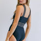 HALTER NECK ONE PIECE SWIMSUIT