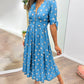 Dress With Polka Dots and Deep V-neckline