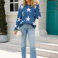 Casual Star Knit Sweater