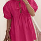 CELEA - PUFF SLEEVED DRESS