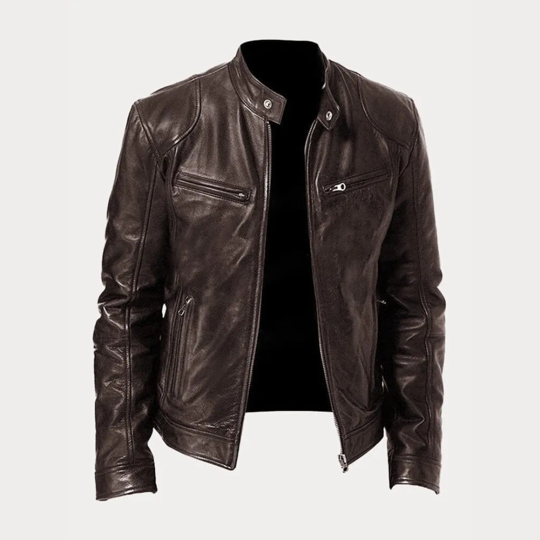 KEITH - CASUAL LEATHER JACKET