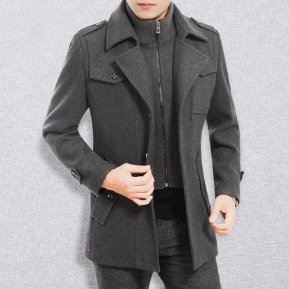 Kyayu™ Business Tweed Coat