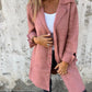 Isa | Casual long coat with lapels