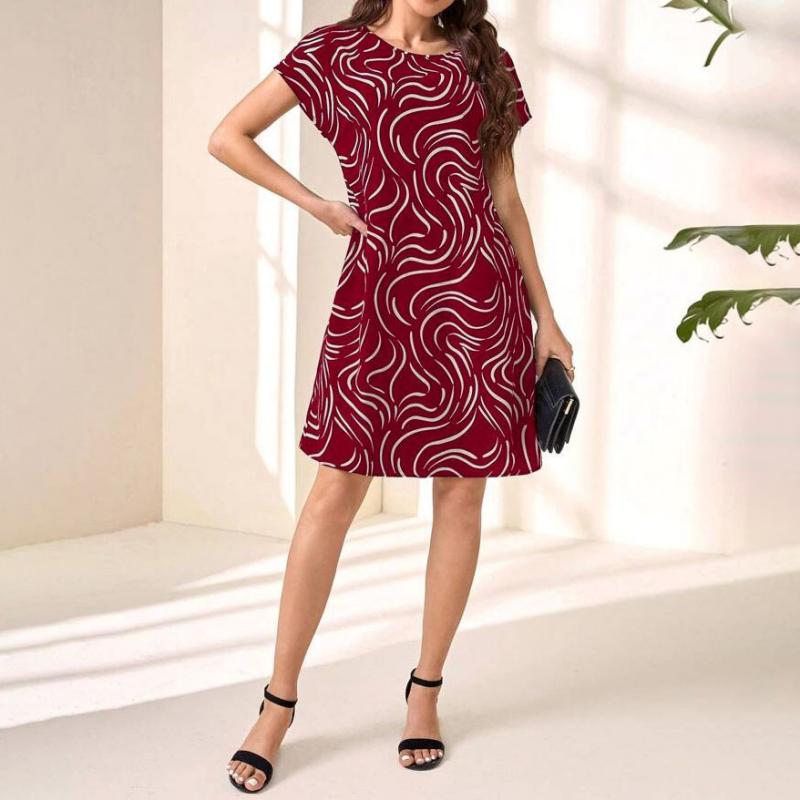 Fashionable Printed Dress