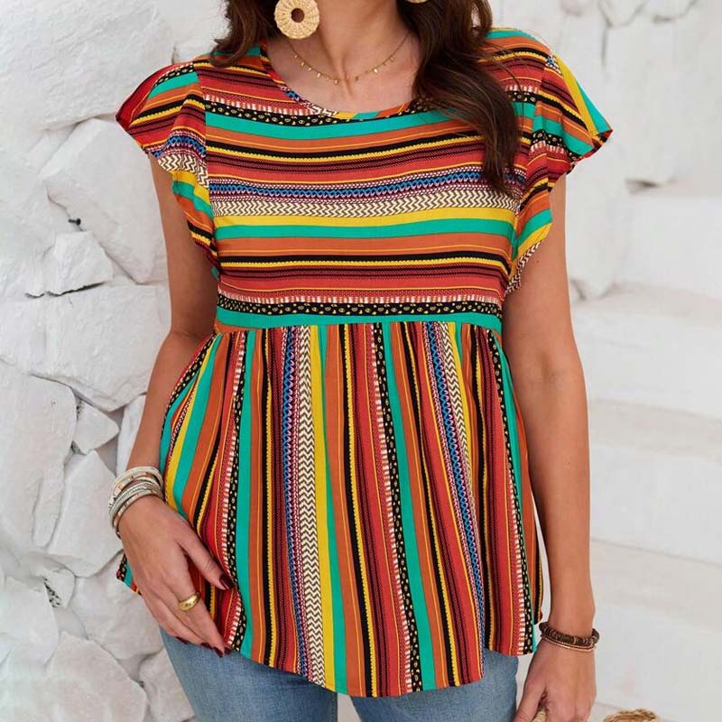 Colourful Striped T-Shirt