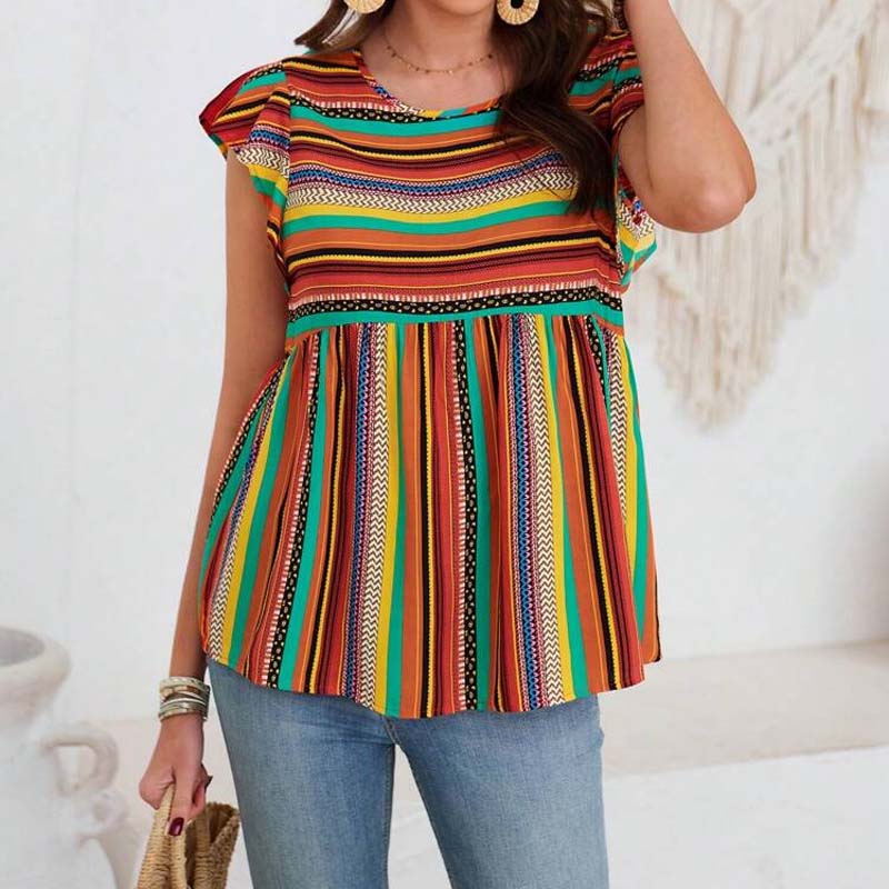 Colourful Striped T-Shirt