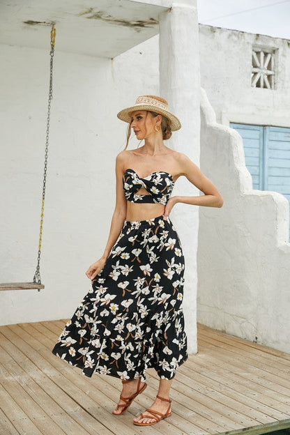 MAGNOLIA TWO PIECE SKIRT SET