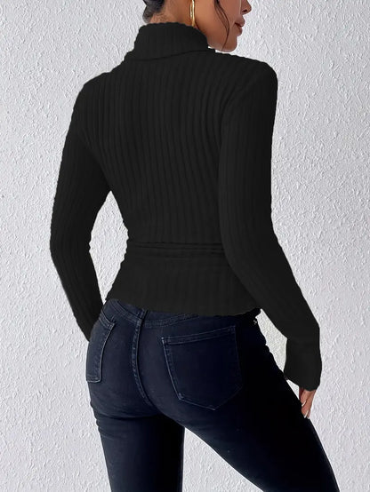 AVERY - Stylish turtleneck jumper