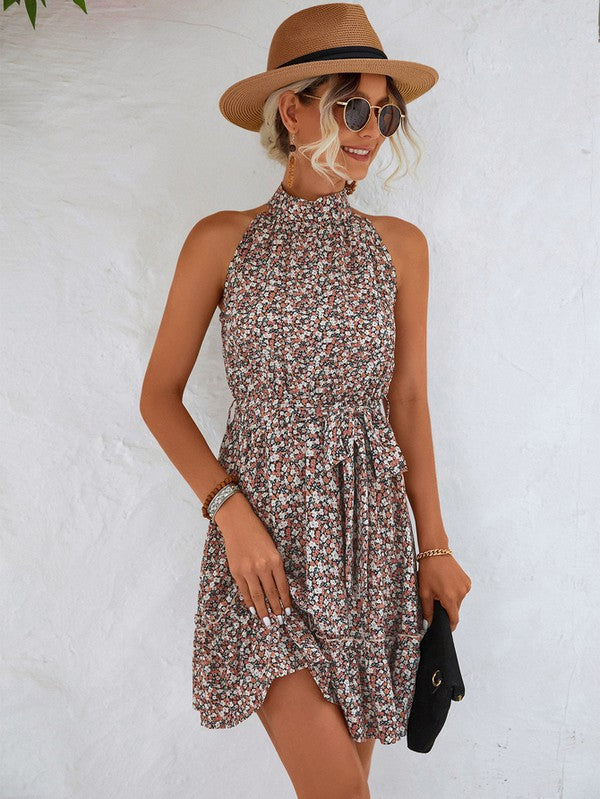 HAYLEY FLORAL MIDI DRESS