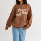 GOOD VIBES ONLY OVERSIZED SWEATSHIRT