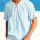 Casual Linen Style V Neck Shirts (US Only)