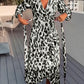 GUNDA - LEOPARD PRINT DRESS