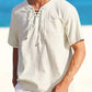 Casual Linen Style V Neck Shirts (US Only)