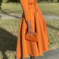 So Splendid 3/4 Sleeve Swing Dress