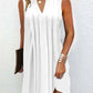 Sleeveless V Neck Casual Dress