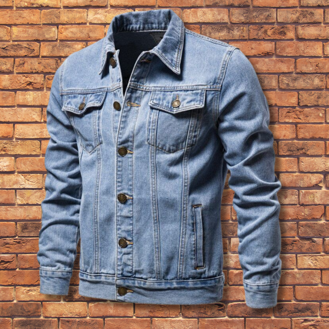 Antonios - Classic Denim Trucker Jacket