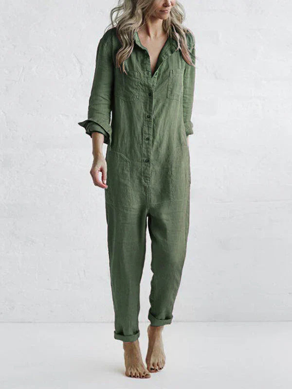 Sydney - Long Sleeve Jumpsuit