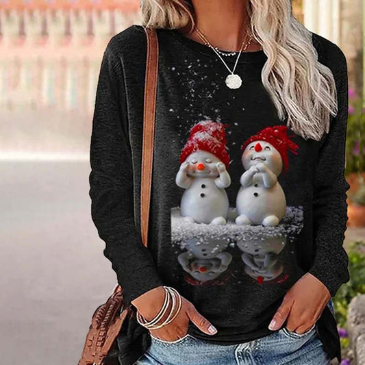 Casual Creative Print T-Shirt