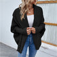 Casual Batwing Sleeve Cardigan