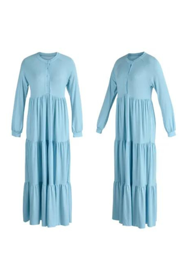 So Special Ruffle Hem Maxi Dress