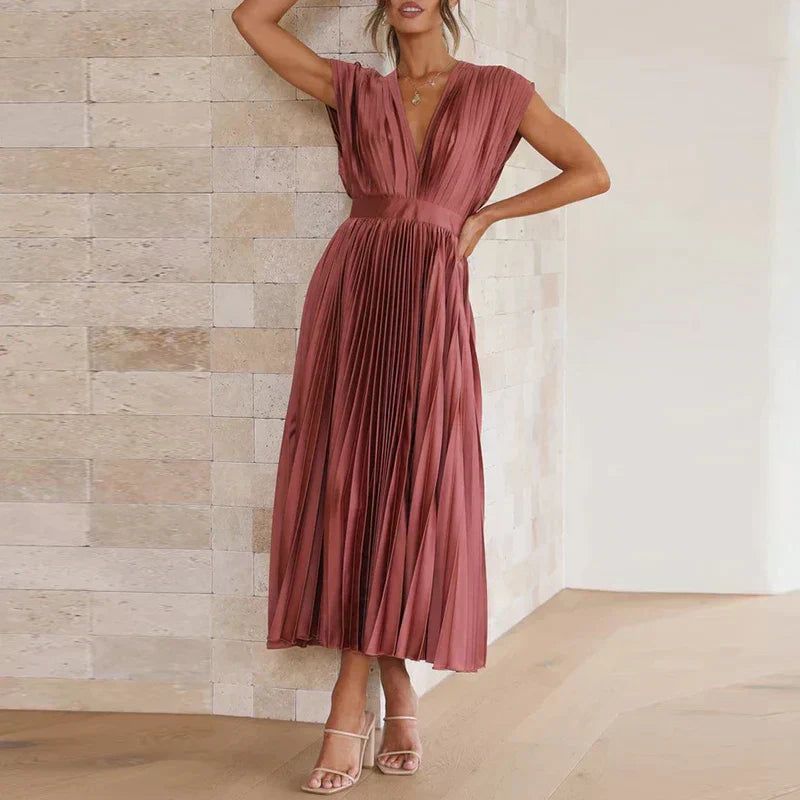 Danique | Maxi dress with V-neckline