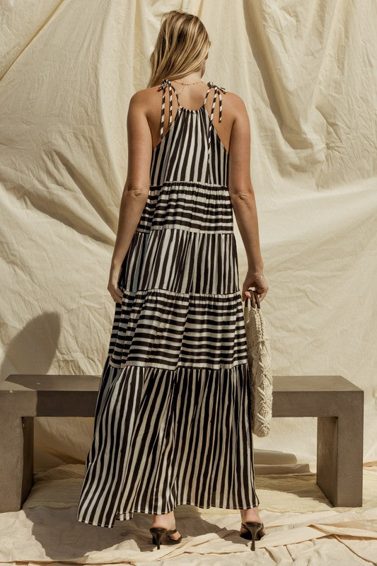 COVE STRIPE MAXI DRESS