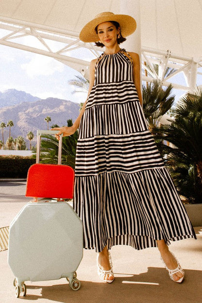 COVE STRIPE MAXI DRESS