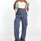 Mila Adjustable Waist Cargo Pants