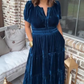 LALI - VELVET MAXI DRESS