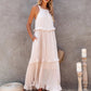 TORI TIERED MAXI DRESS WITH POCKETS