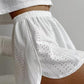 GIA EYELET CROP SET