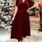 LALI - VELVET MAXI DRESS