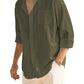 Cotton Linen Beach Button Down Shirt with Pocket (US Only)