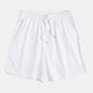 Men's Structured Cotton Shirt and Shorts with Mandarin Collar