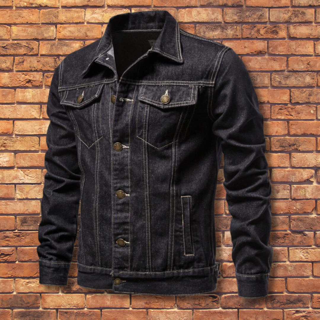 Antonios - Classic Denim Trucker Jacket