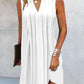 Sleeveless V Neck Casual Dress