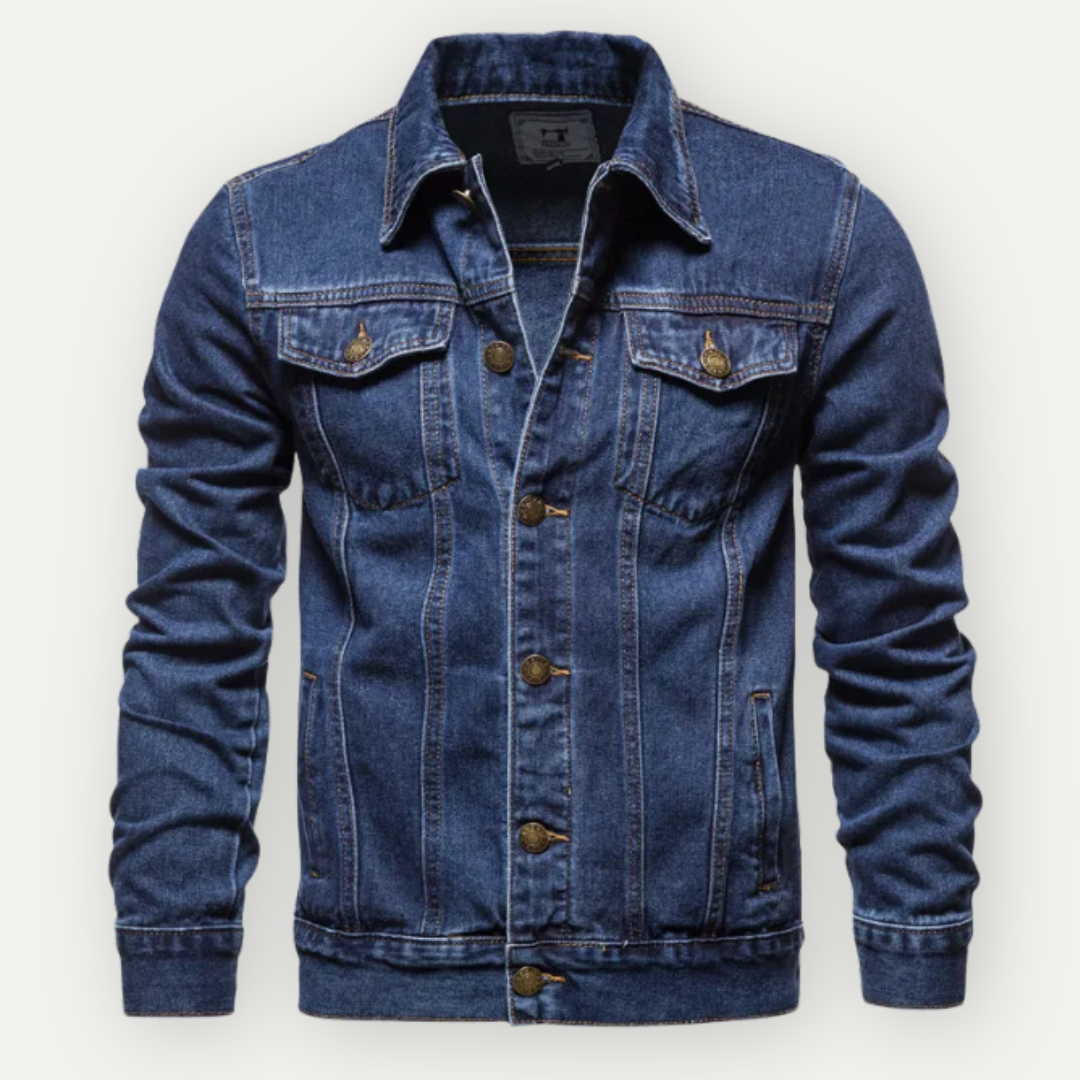 Antonios - Classic Denim Trucker Jacket